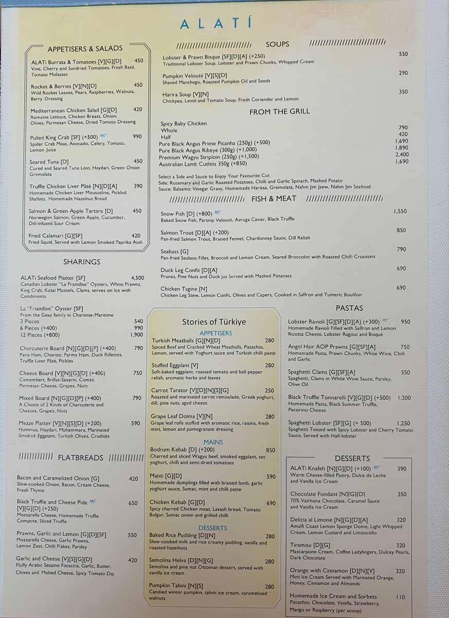 ALATi menu 1