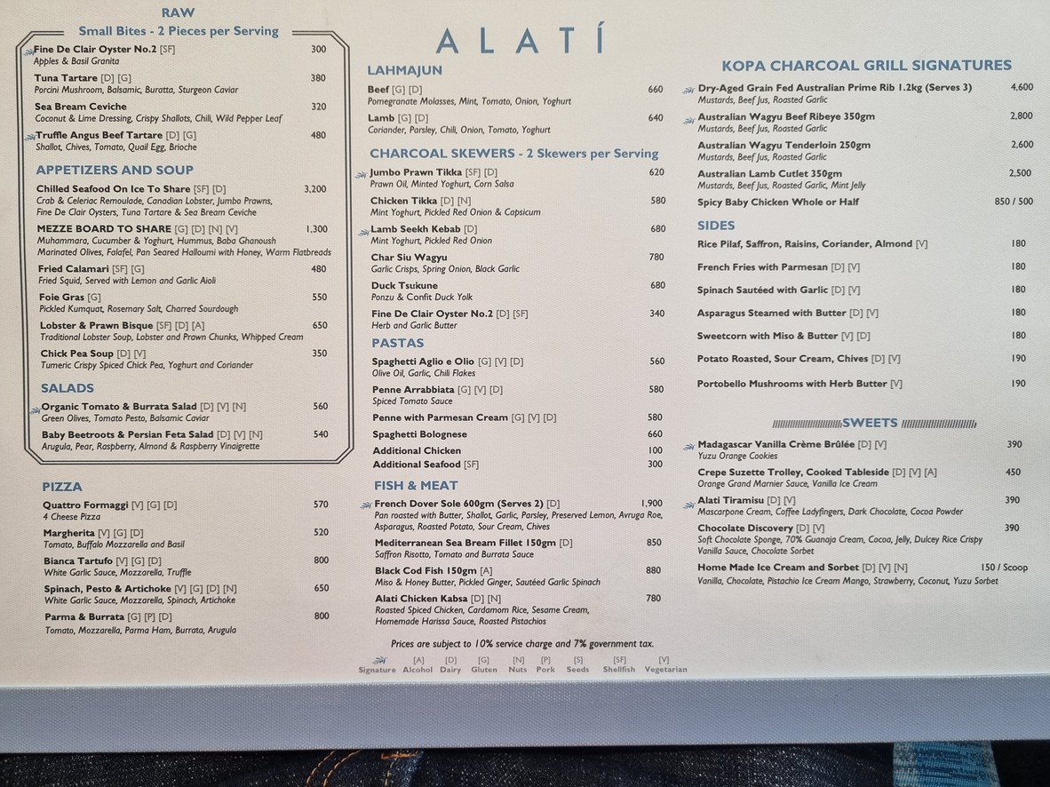 ALATi menu 3