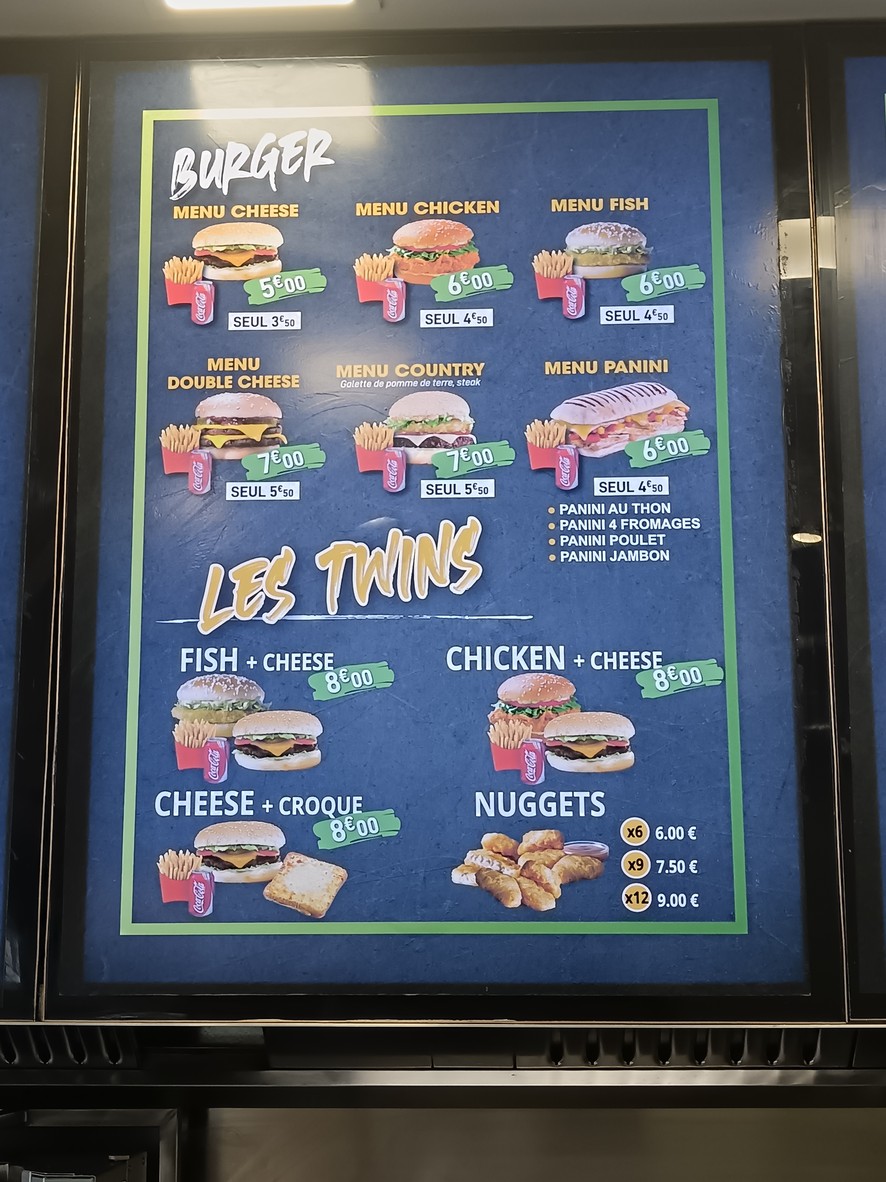 Dream & Food menu 2