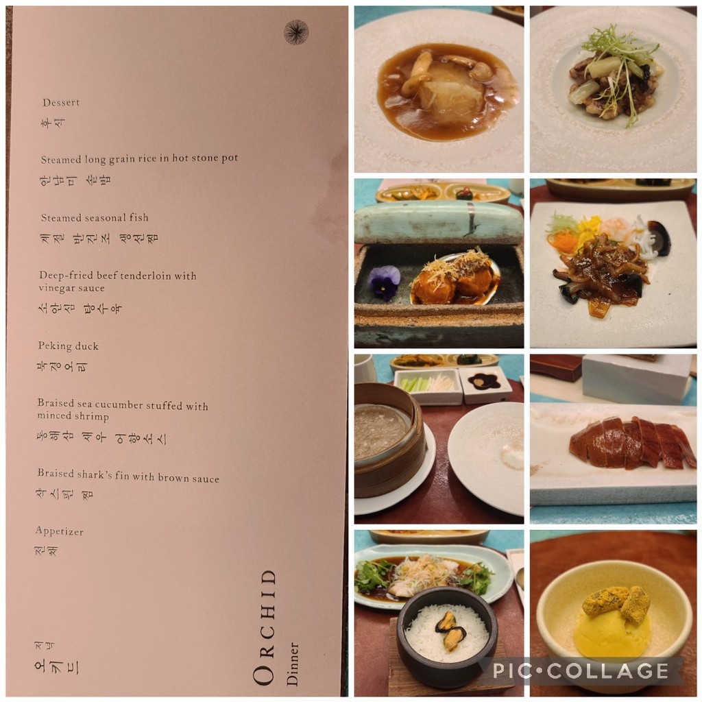 The One menu 2