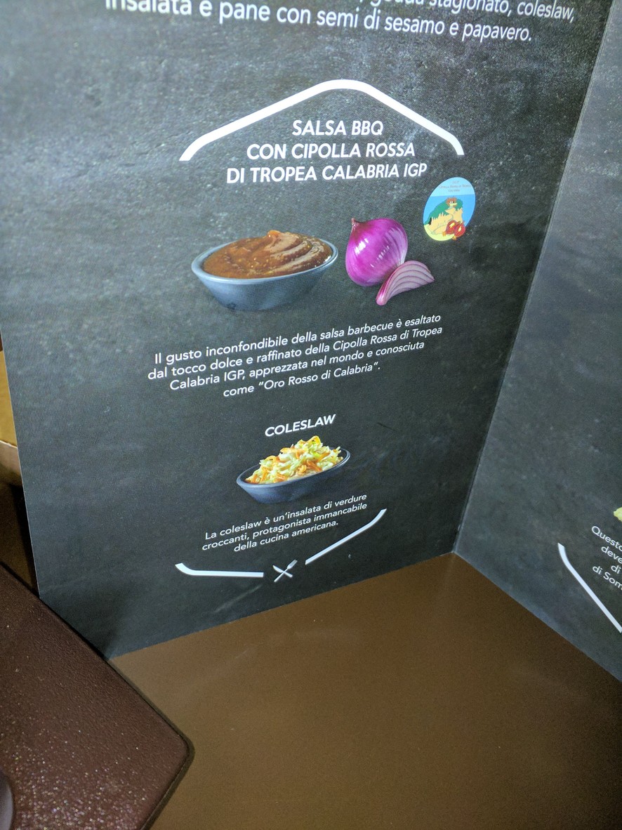 McDonald's Rome menu 3