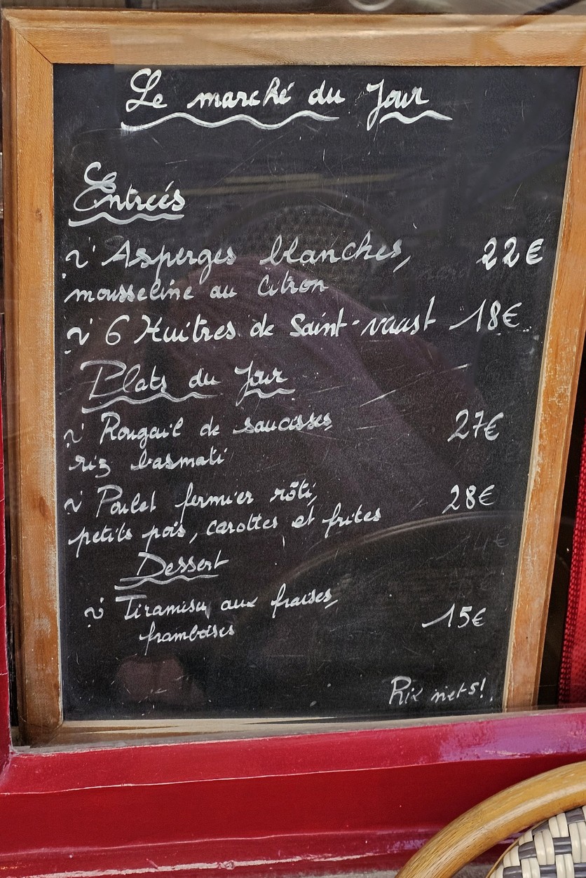 Café Templier menu 2