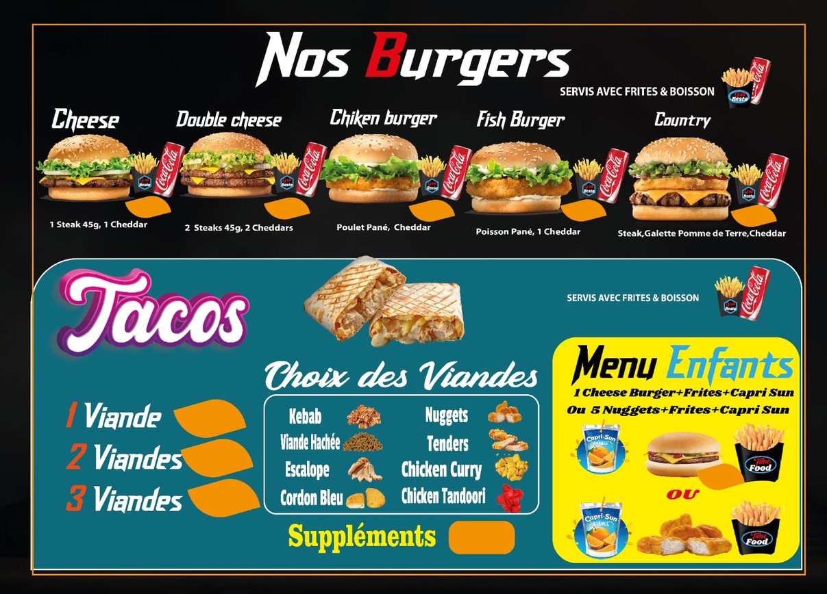 Restaurant Grill menu 3