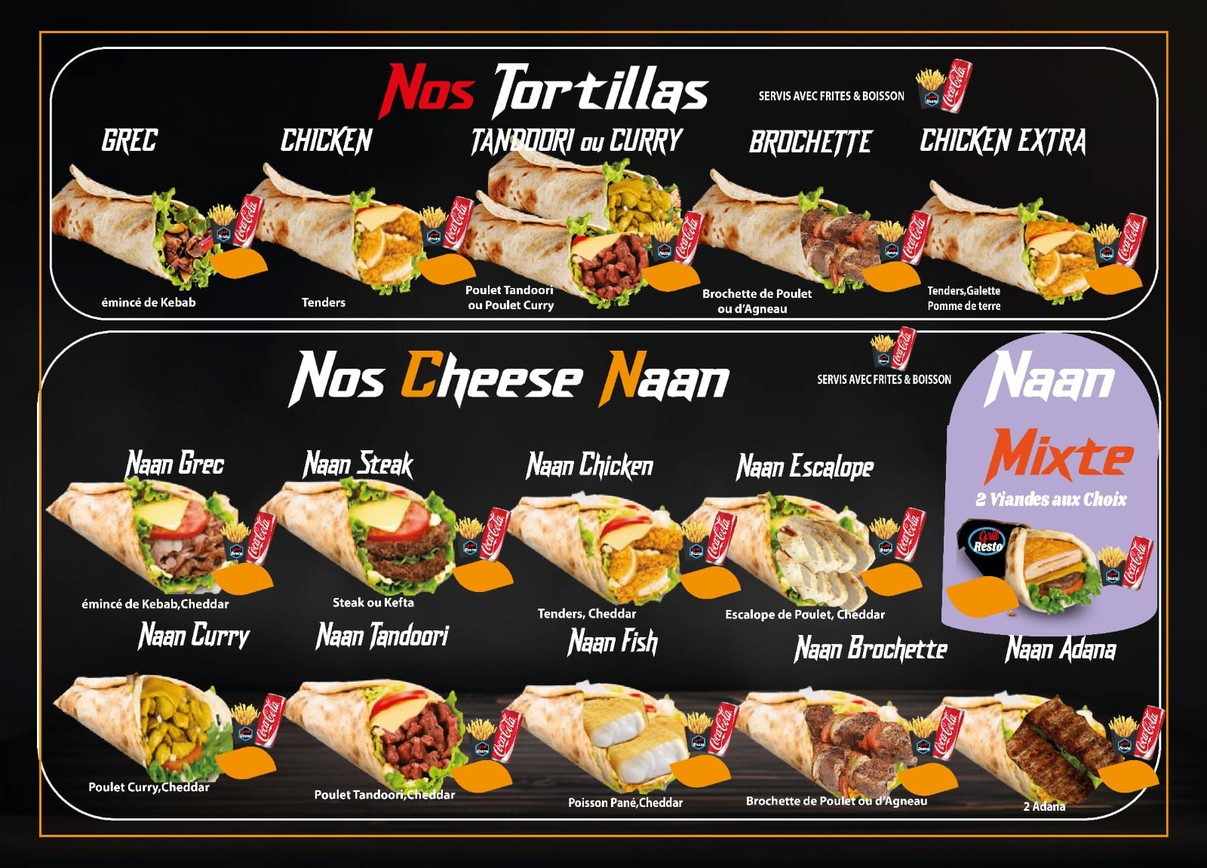 Restaurant Grill menu 4
