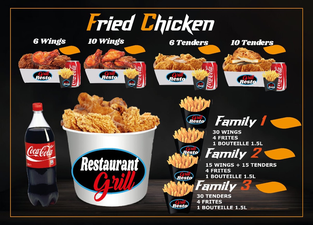 Restaurant Grill menu 5