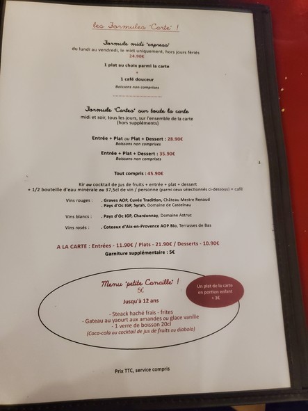 Les Canailles bistro chatillonnais