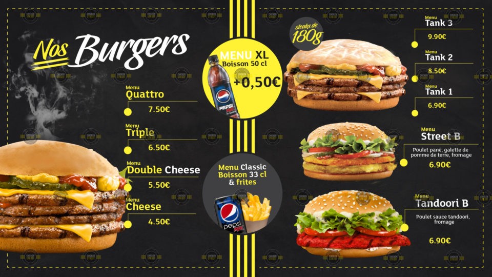 Chicken Street menu 2