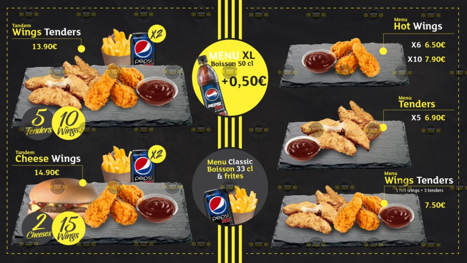 Chicken Street menu 5