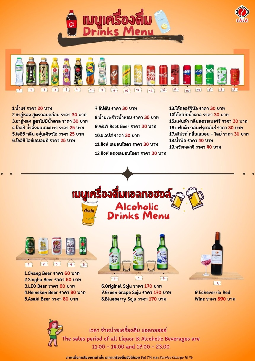 LaLa Shabu Century Onnut menu 4