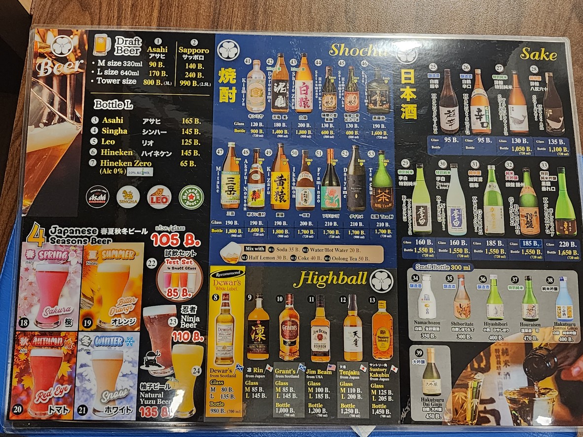 Hinata Izakaya menu 6