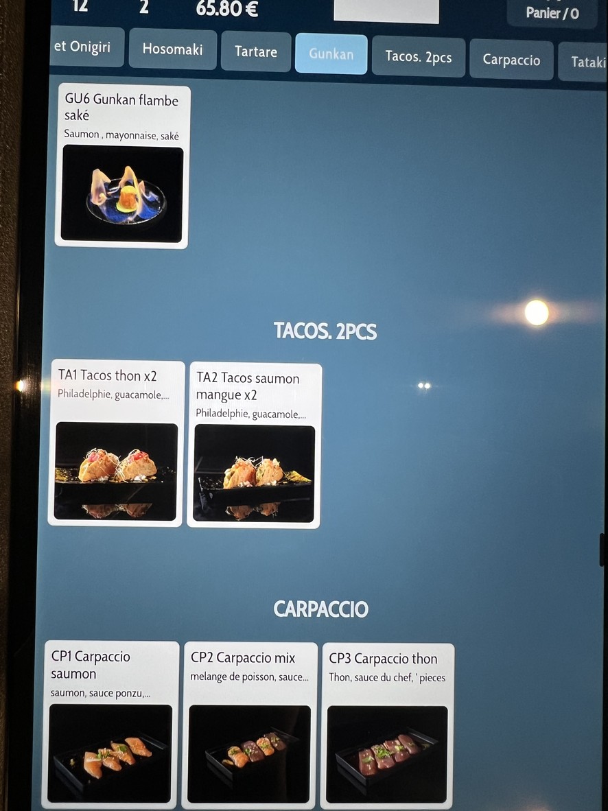 Yukido Restaurante Japonés, Clamart menu 4