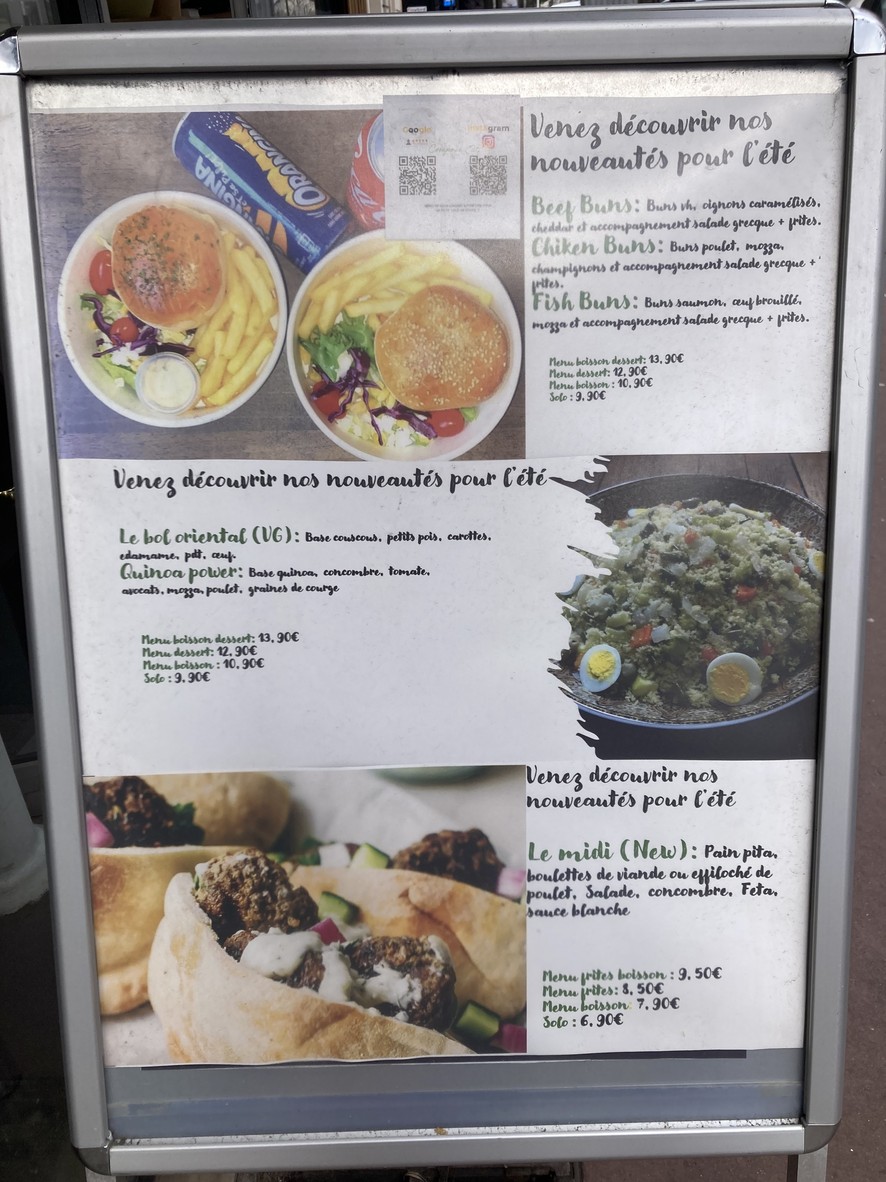 Compose eat menu 2