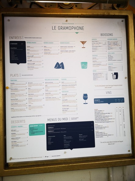 Gramophone - Cuisine Ottomane
