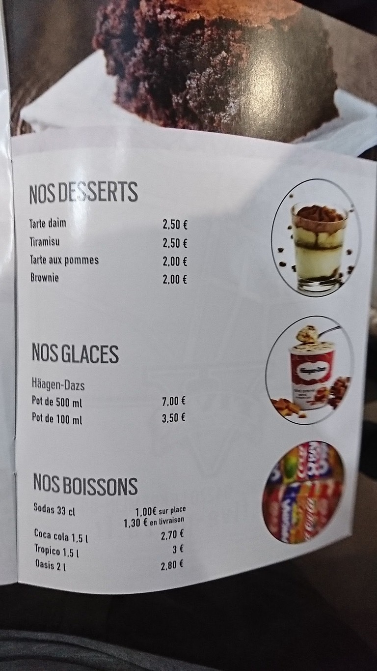 Five Pizza Original - Kremlin Bicêtre menu 9