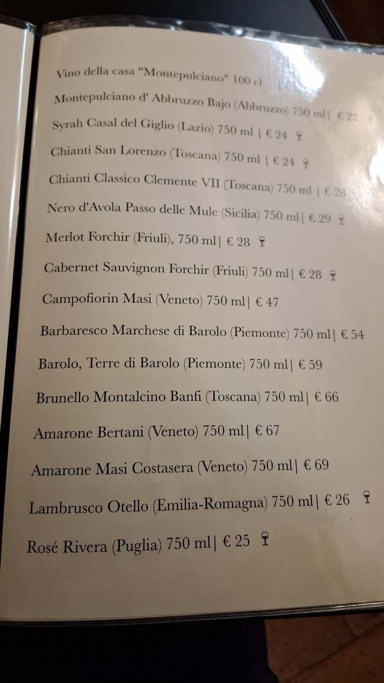 Nerone menu 5