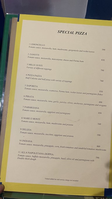 PIZZERIA LIMONCELLO