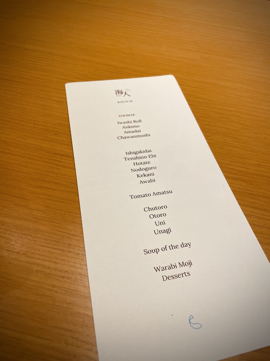 Kaito menu 3