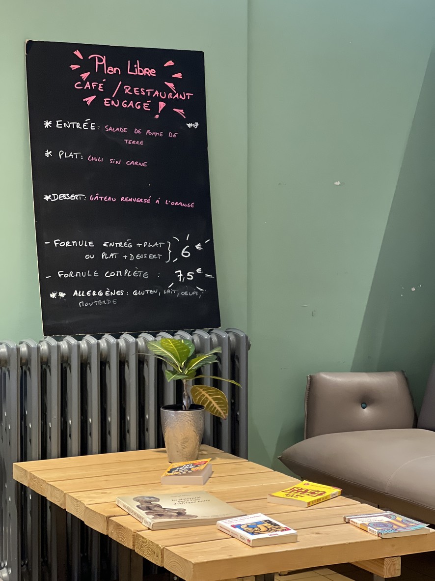 Plan Libre menu 2
