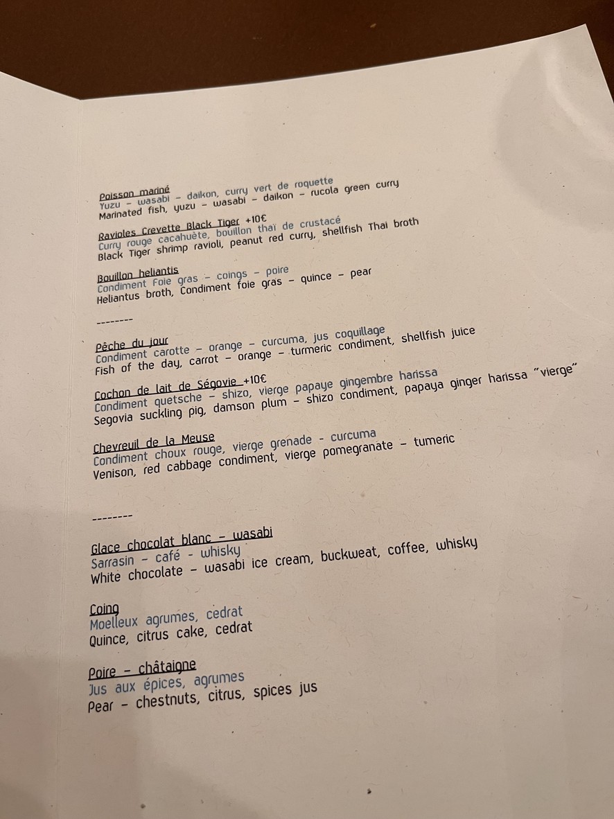 Ze Kitchen Galerie menu 1
