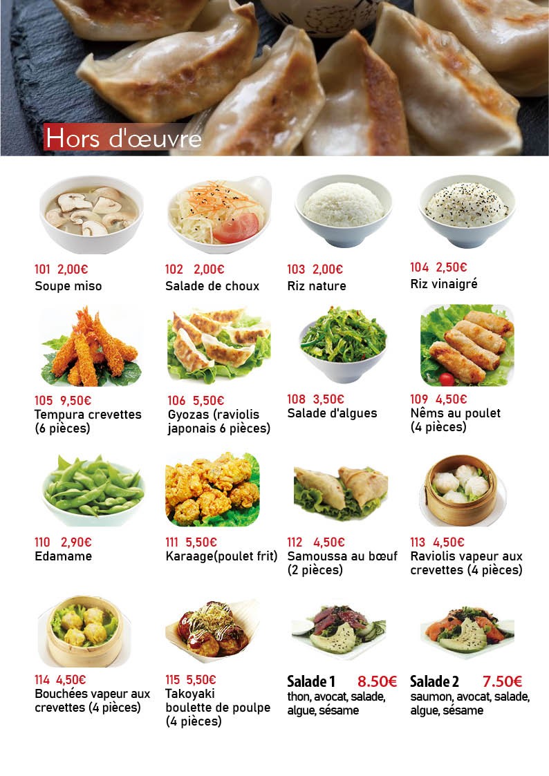 Edo menu 1