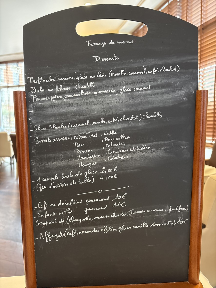 Le Valerianne menu 2