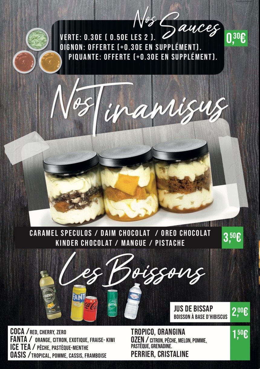 OGP IVRY - ORIGINAL GRILL POULET menu 4