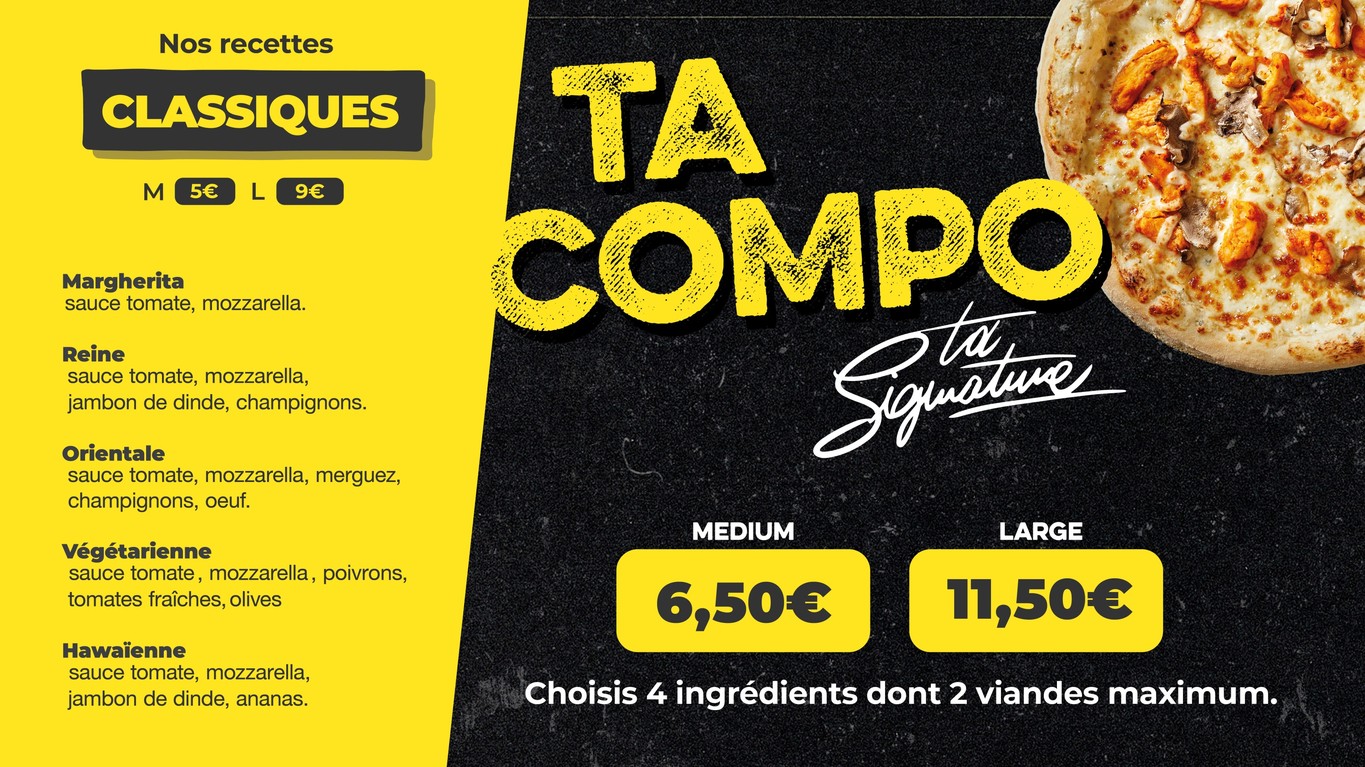 Five Pizza Original - Asnières Sur Seine menu 2