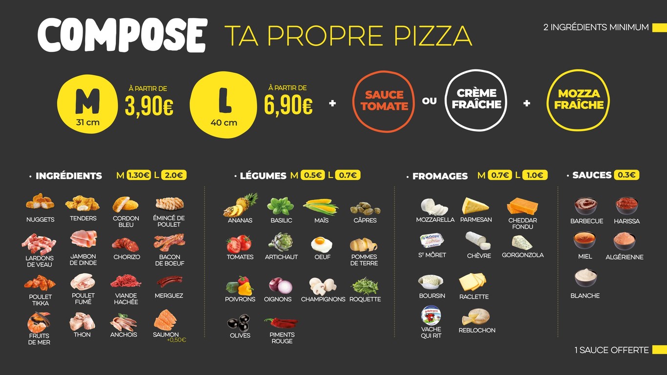 Five Pizza Original - Asnières Sur Seine menu 4
