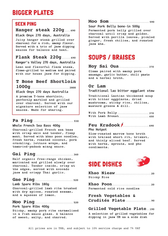 Funky Lam Kitchen menu 2