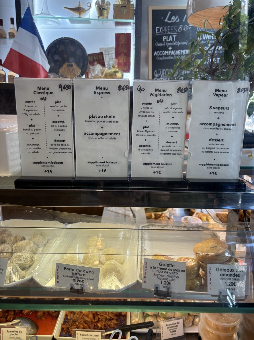 Cathay House menu 1
