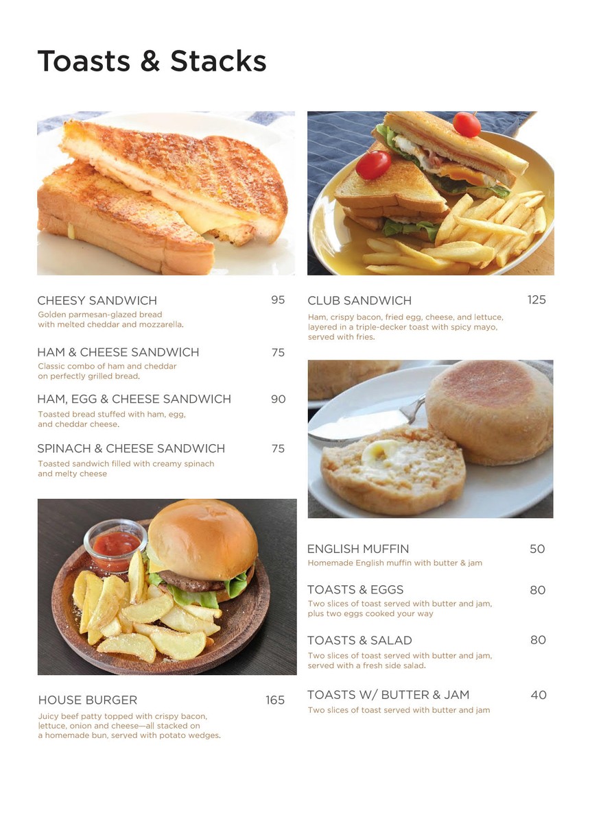 Snooze Coffee House menu 3
