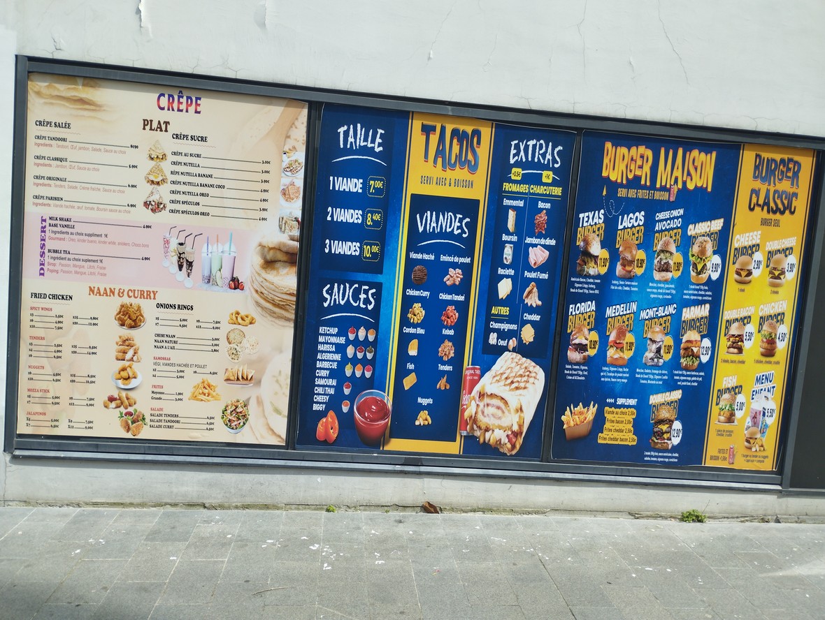Naan & Curry menu 1