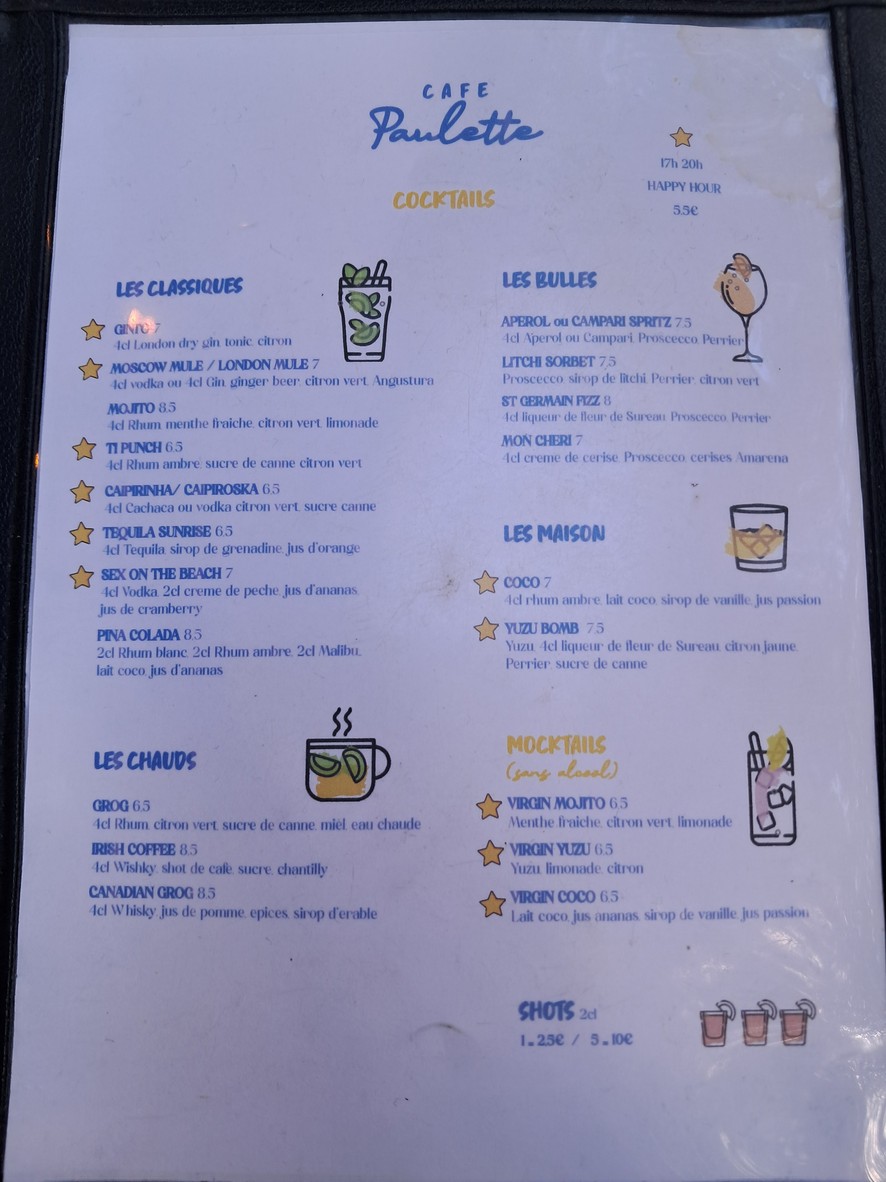 Café Paulette brasserie menu 5