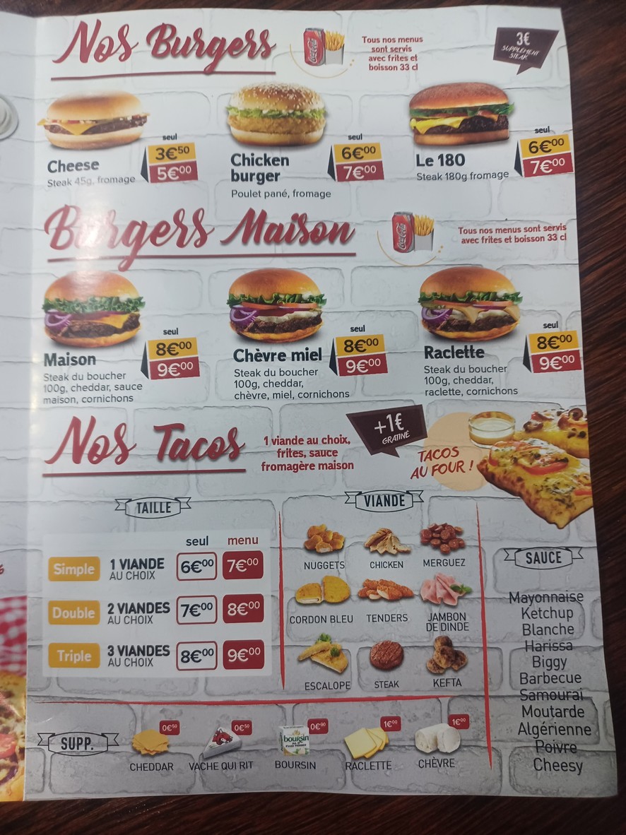 Pizzwich menu 2