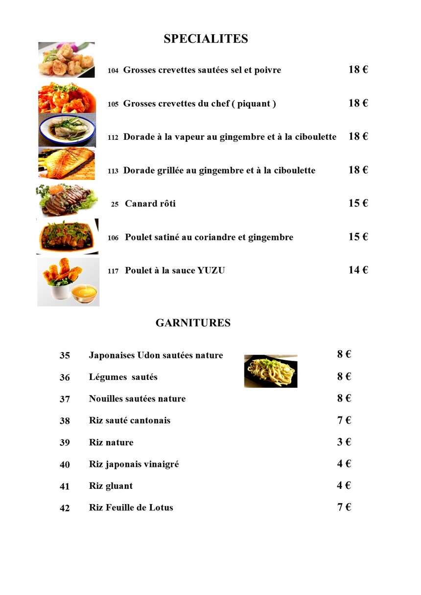 Mido menu 2