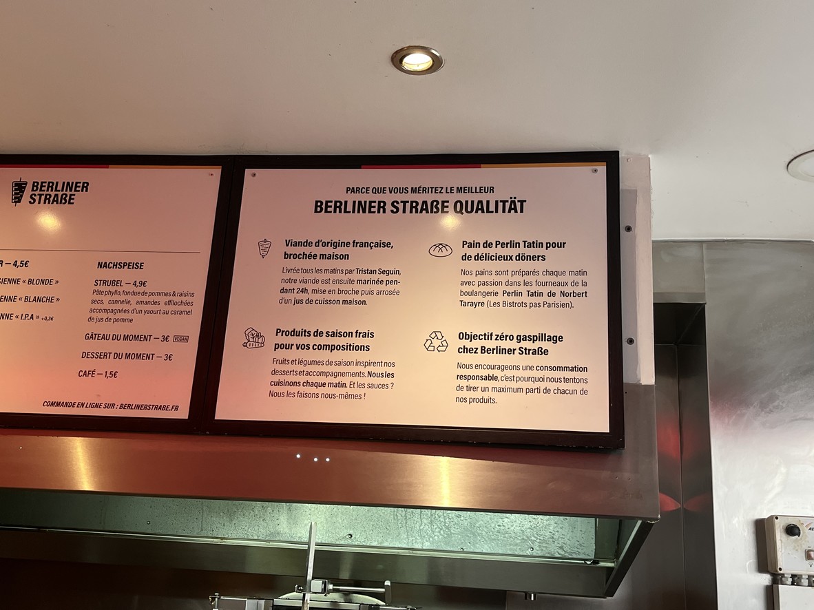 Berliner Strasse Kebap menu 2