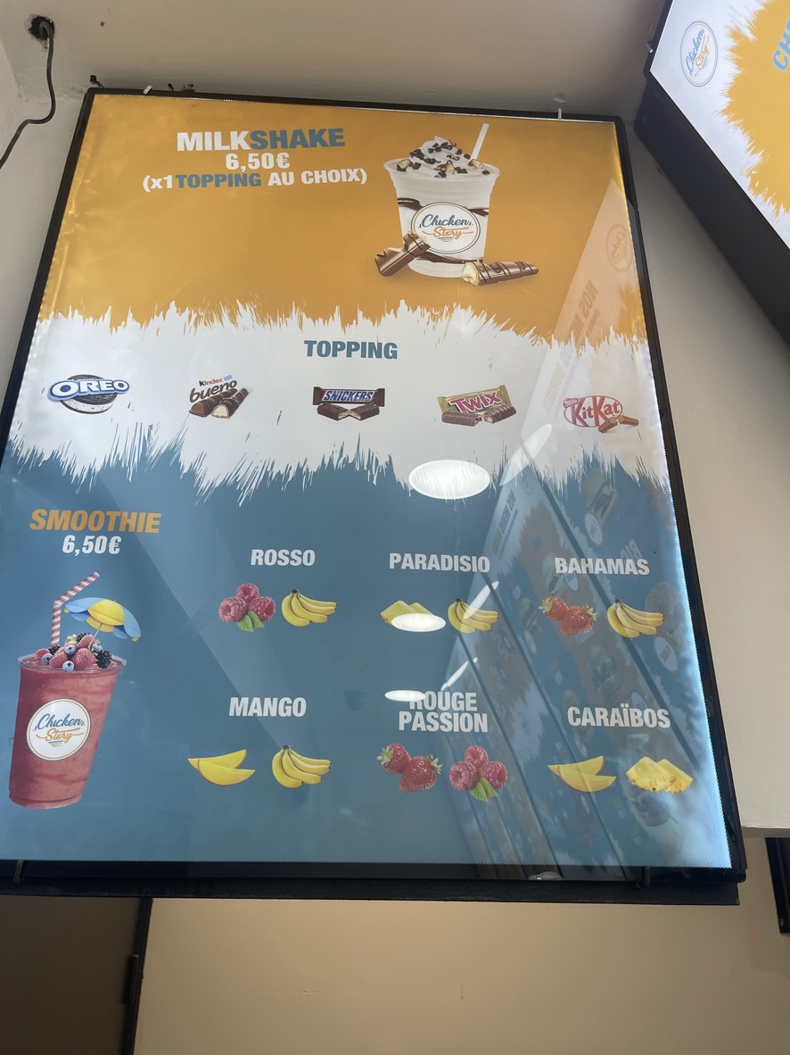 Chicken Story menu 4