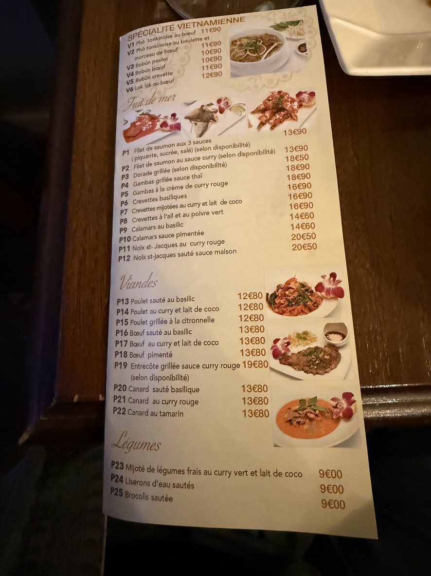 coco times restaurant thaïs menu 3
