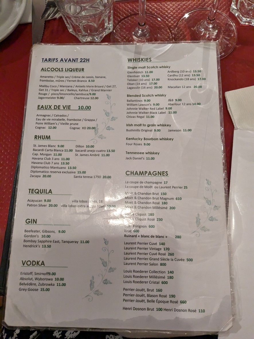 Aux Trois Mailletz menu 2