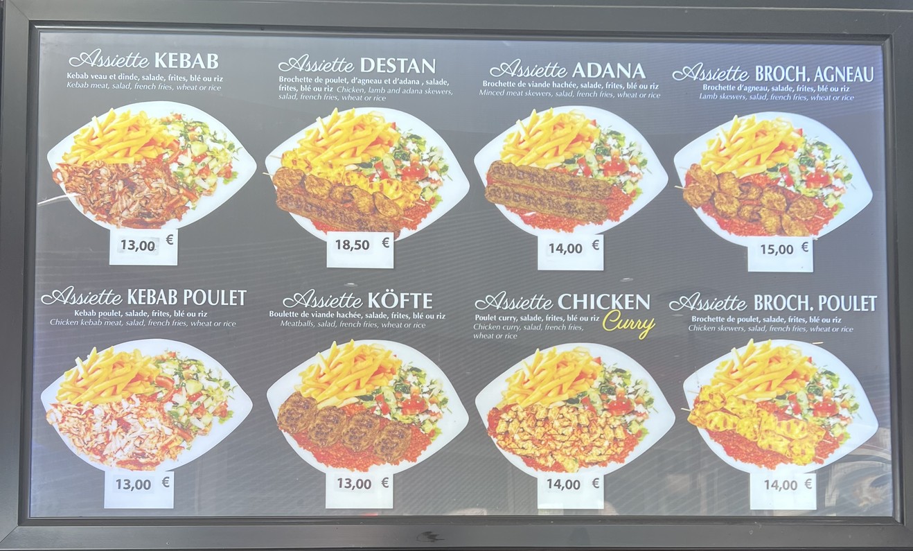 Restaurant Destan menu 3