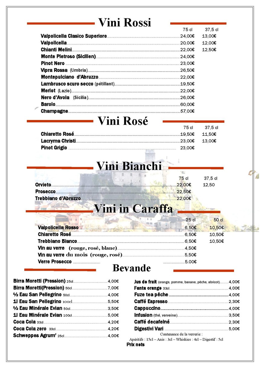 Restaurante Le Pellicano menu 4