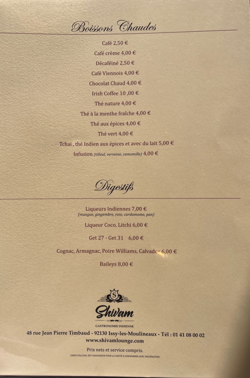 Shivam Lounge menu 8