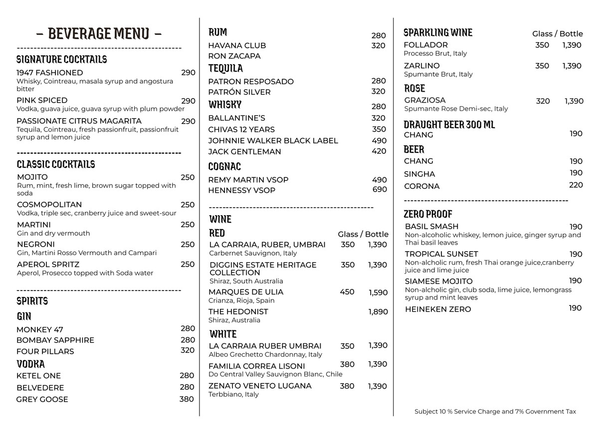 1947 Kitchen menu 3