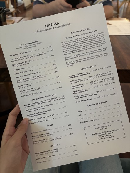 KATSURA – Tonkatsu & Cutlet Bar, Bangkok Rama IV