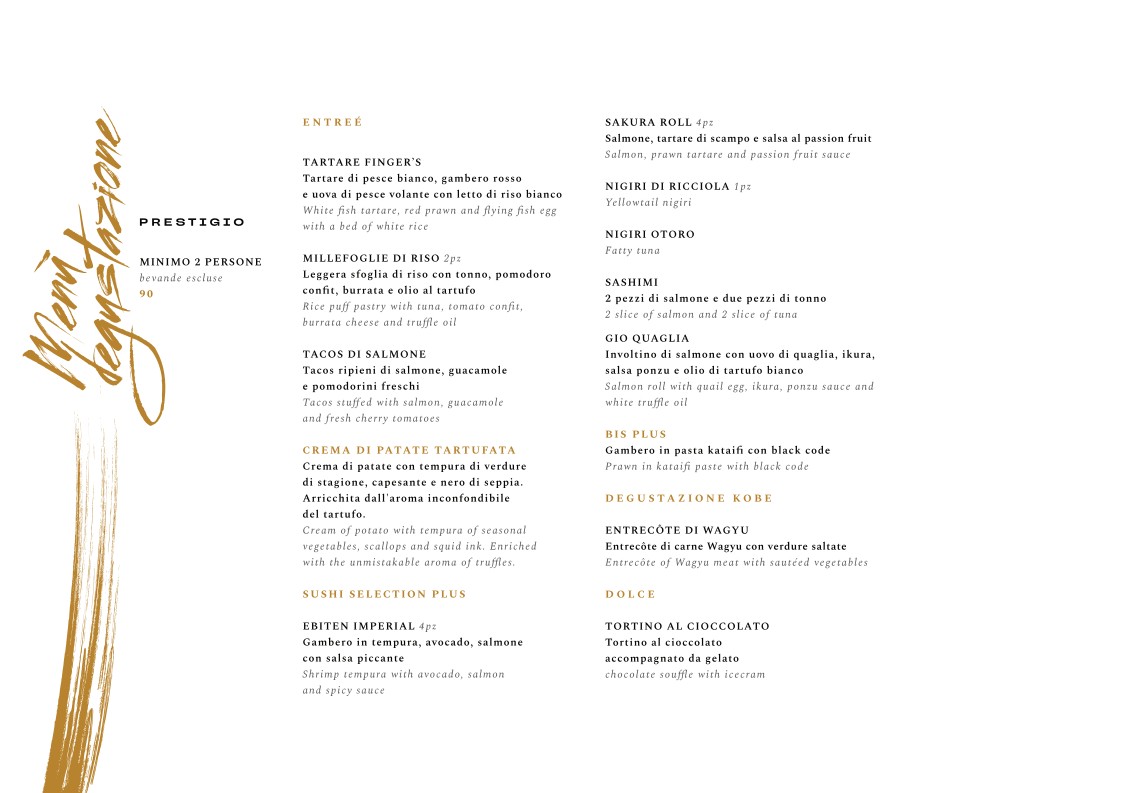 Finger's Restaurant Rome menu 9