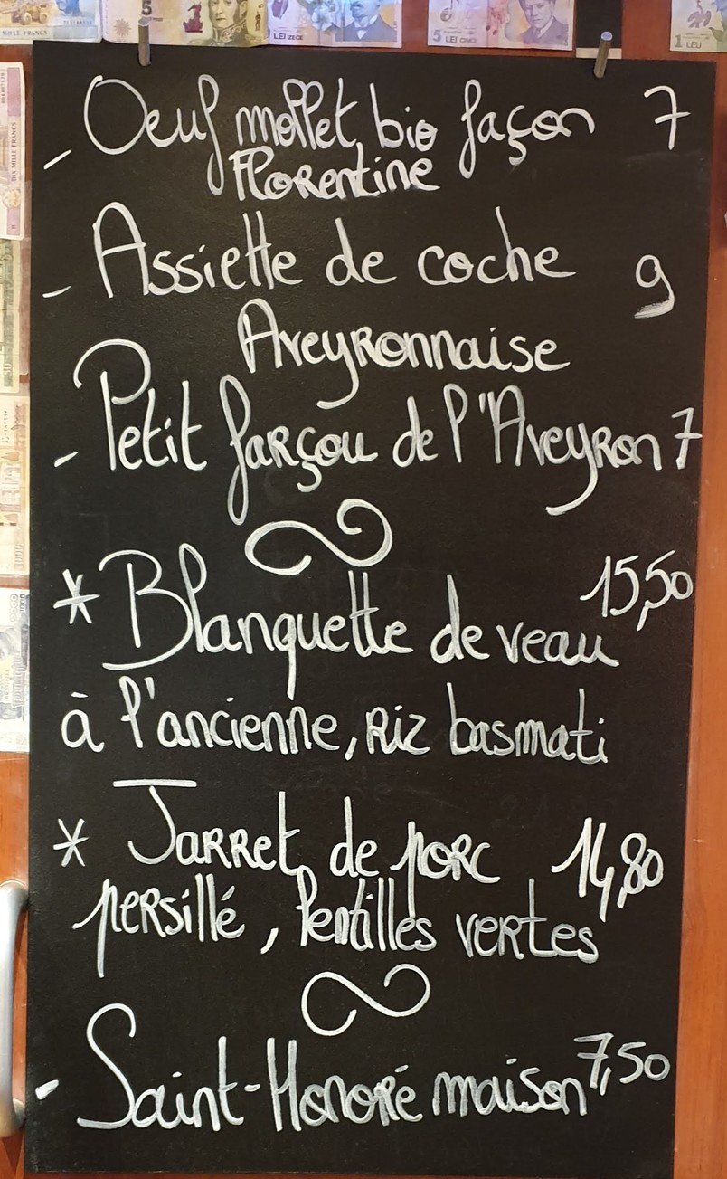 Restaurant, Bar , Café Brasserie La Tour, cuisine traditionnelle, Paris Gare De Lyon , Galerie Gamma menu 3