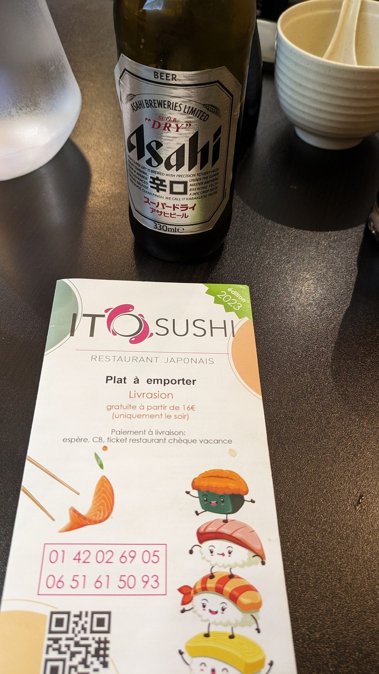 Ito Sushi menu 1