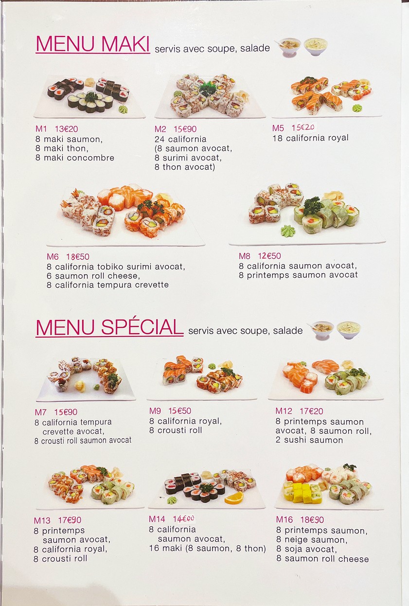 Ito Sushi menu 5