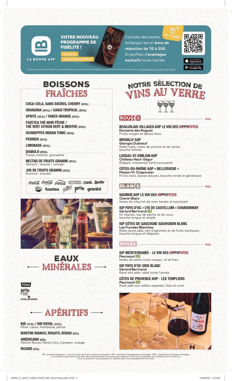 Hippopotamus 牛排馆 menu 7