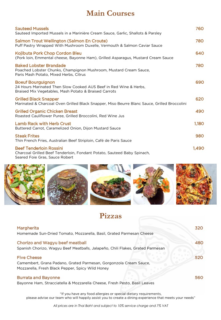 XII Mediterranean Restaurant menu 3